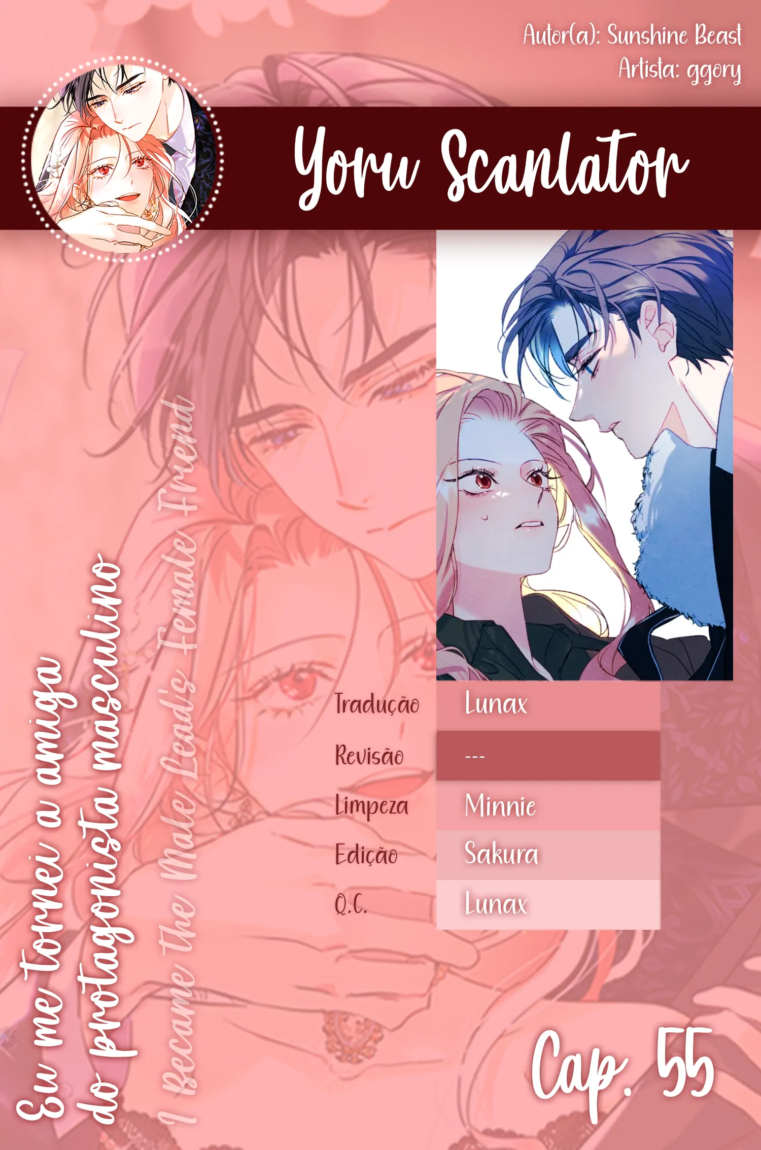 Eu me Tornei a Melhor Amiga do Protagonista-Chapter 55